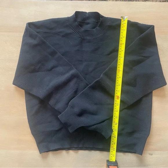 Lululemon All Around Crewneck Sweater Black - Picture 10 of 11